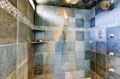 Tile and Stone Shower Walls